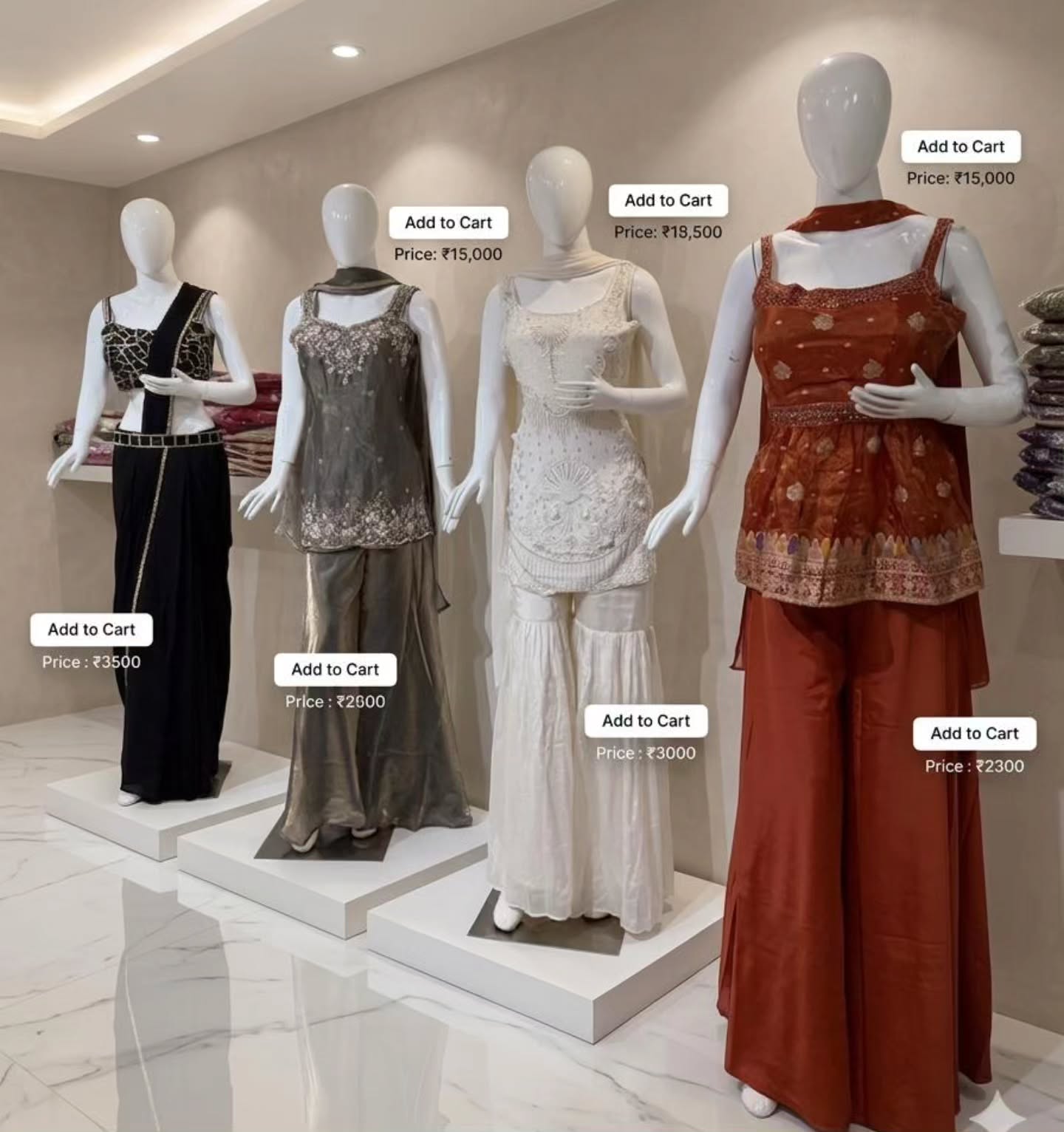 Bansal Collection Instagram outfit photo